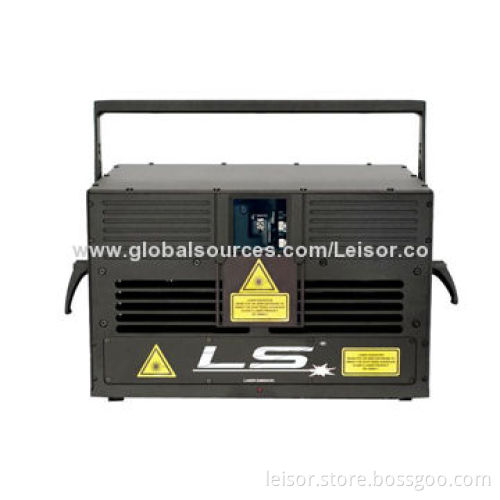 20W RGB Full Color Laser Stage Light, Built-in Signal Filtering Device and Signal Amplifier